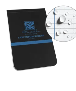 Waterproof Notebooks Rite In The Rain All-Weather Law Enforcement Notebook, 3.25 In. X 5 In.