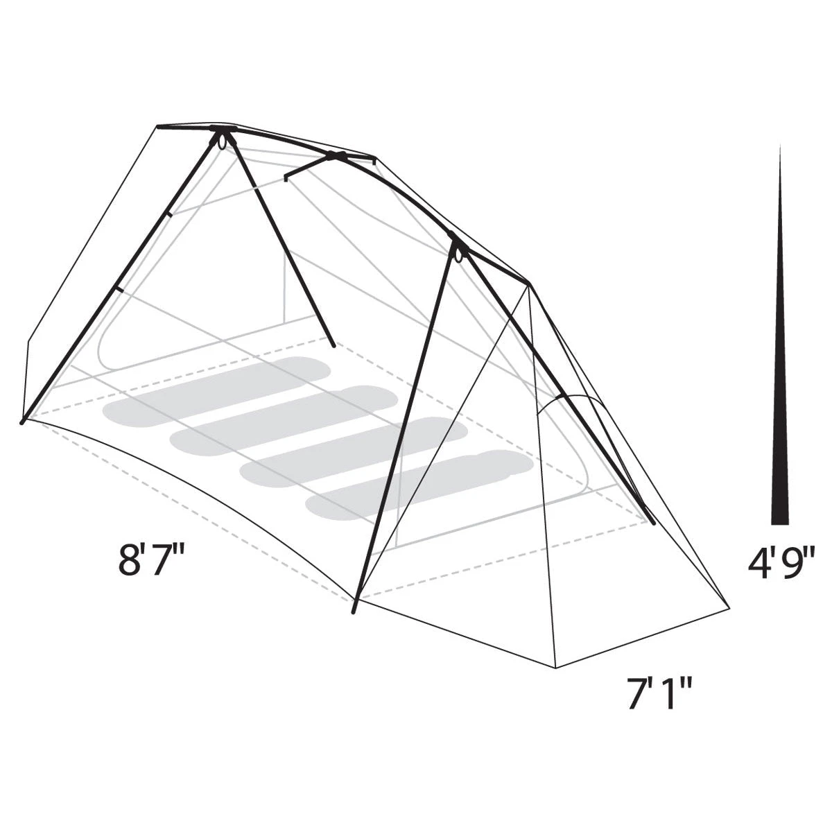 Gear EUREKA TIMBERLINE SQ XT TENT 6 Gear EUREKA TIMBERLINE SQ XT TENT