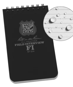 Rite In The Rain Weatherproof Field Interview Notebook, 3 In. X 5 In.