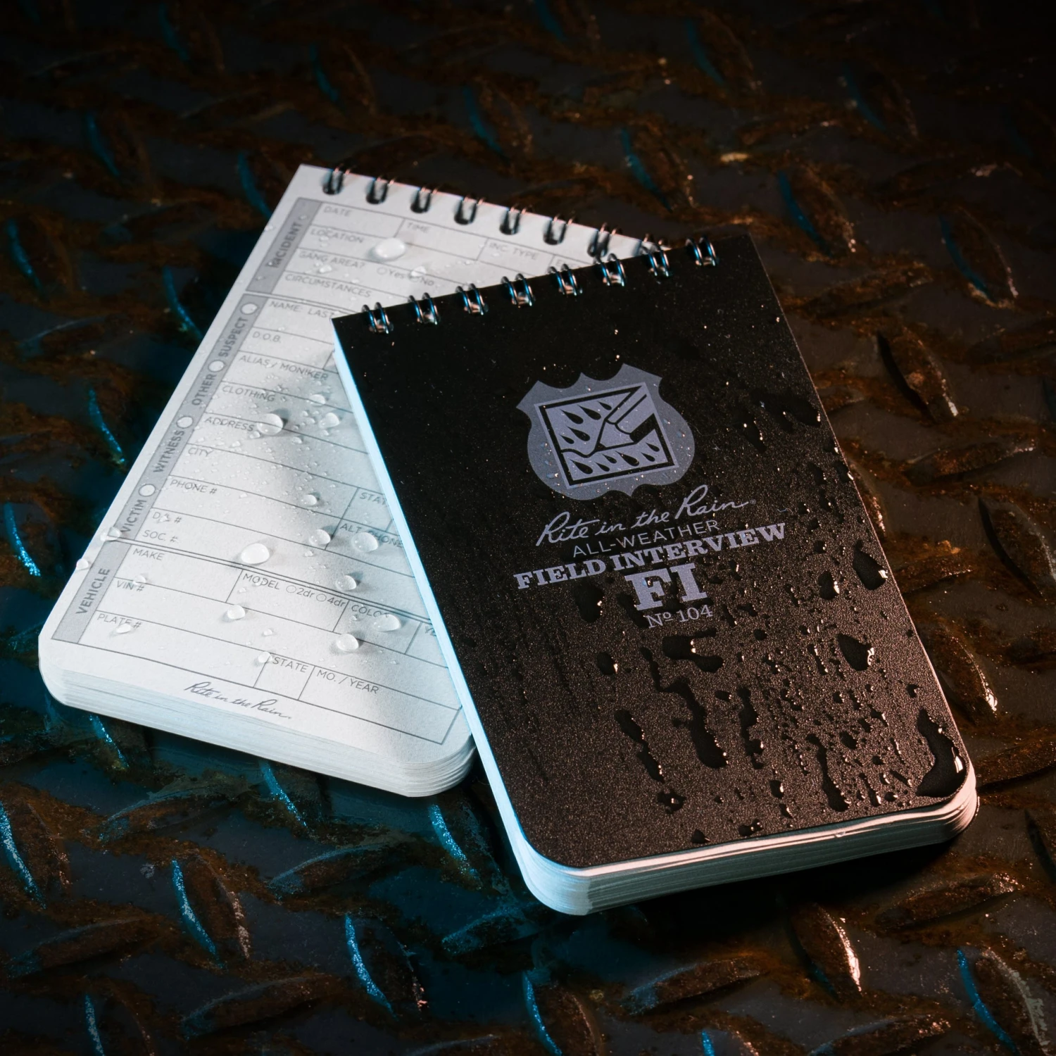 Rite In The Rain Weatherproof Field Interview Notebook, 3 In. X 5 In. 3 Rite In The Rain Weatherproof Field Interview Notebook, 3 In. X 5 In.