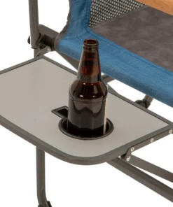 EUREKA DIRECTOR CHAIR WITH SIDE TABLE Camping & Hunting