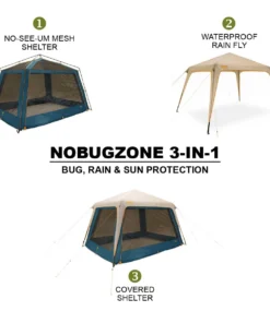 EUREKA NOBUGZONE 3-IN-1 SHELTER