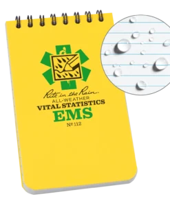 Rite In The Rain Weatherproof EMS Notebook, 3 In. X 5 In. Waterproof Notebooks