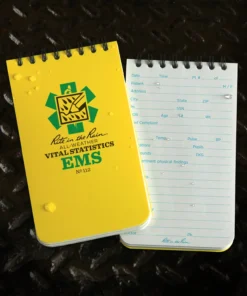 Rite In The Rain Weatherproof EMS Notebook, 3 In. X 5 In. Waterproof Notebooks 8 Rite In The Rain Weatherproof EMS Notebook, 3 In. X 5 In. Waterproof Notebooks
