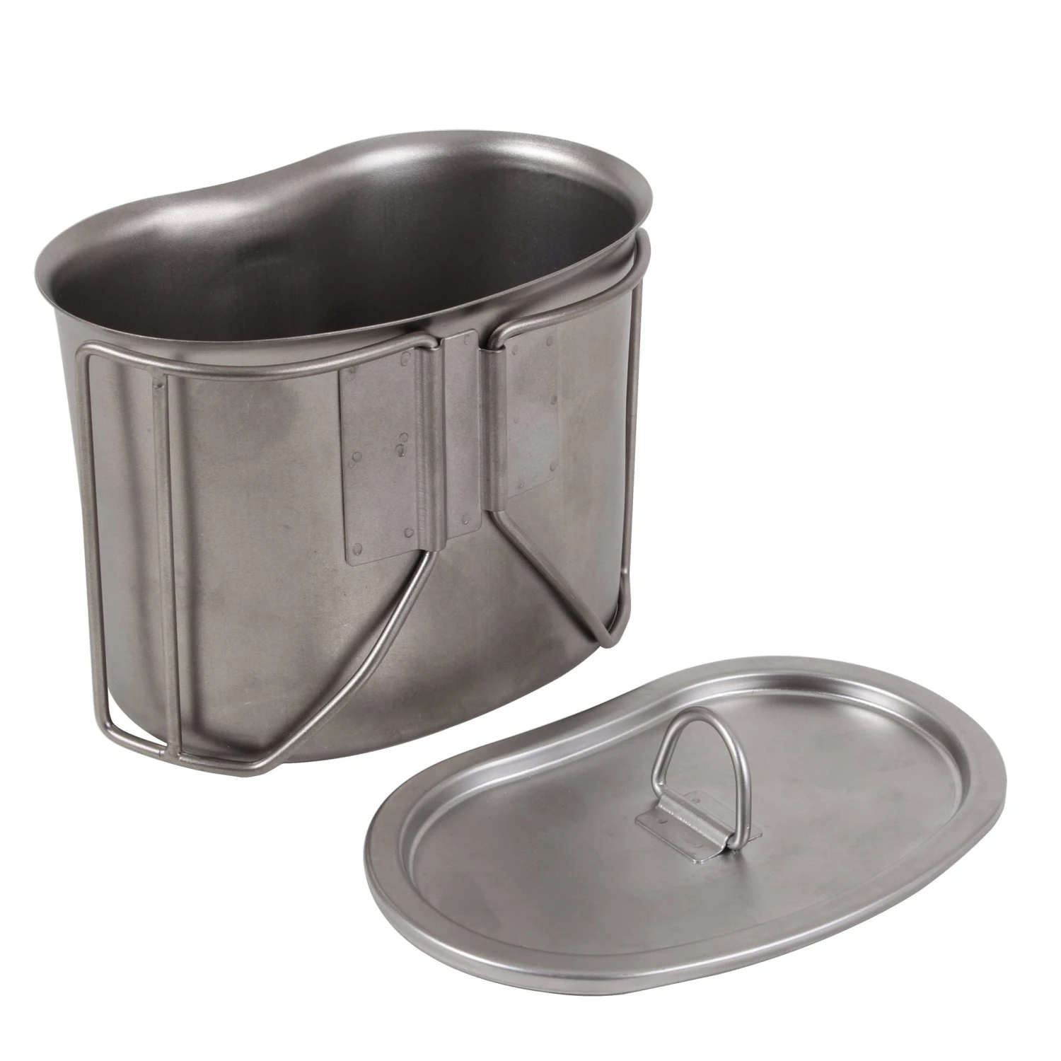 Rothco Stainless Steel Canteen Cup Lid 2 Rothco Stainless Steel Canteen Cup Lid