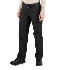 FIRST TACTICAL WOMEN'S V2 TACTICAL PANTS - BLACK