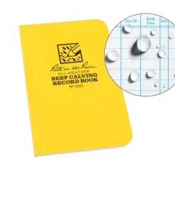 Rite In The Rain Weatherproof Beef Calving Record Notebook, 3" X 4.625" Waterproof Notebooks