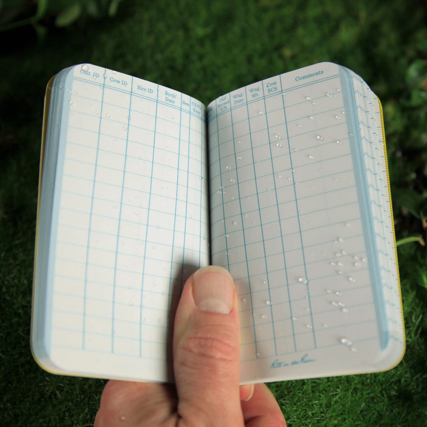 Rite In The Rain Weatherproof Beef Calving Record Notebook, 3" X 4.625" Waterproof Notebooks 2 Rite In The Rain Weatherproof Beef Calving Record Notebook, 3" X 4.625" Waterproof Notebooks