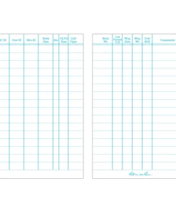 Rite In The Rain Weatherproof Beef Calving Record Notebook, 3" X 4.625" Waterproof Notebooks 11 Rite In The Rain Weatherproof Beef Calving Record Notebook, 3