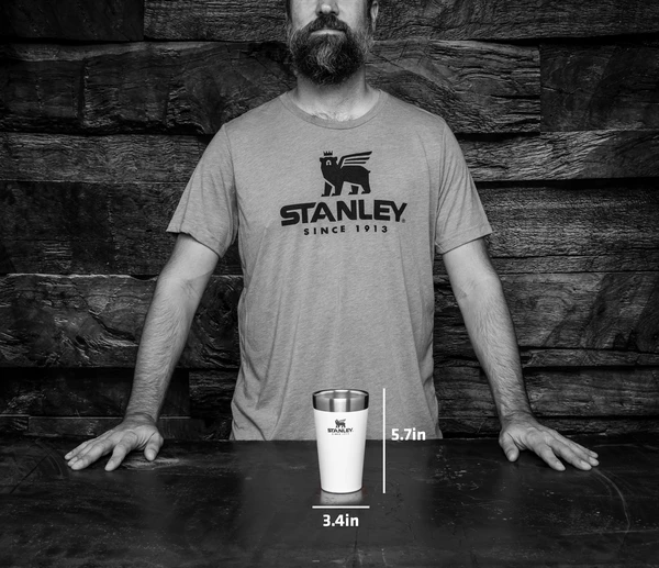 STANLEY ADVENTURE STACKING BEER PINT 16 OZ Insulated Bottles & Tumblers 5 STANLEY ADVENTURE STACKING BEER PINT 16 OZ Insulated Bottles & Tumblers