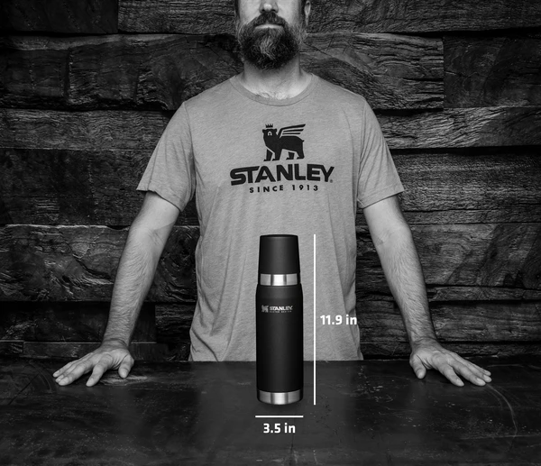 STANLEY MASTER UNBREAKABLE THERMAL BOTTLE 25 OZ 4 STANLEY MASTER UNBREAKABLE THERMAL BOTTLE 25 OZ