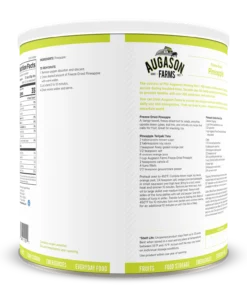 Augason Farms Freeze Dried Pineapple Chunks Food & Food Storage