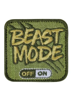 Rothco Beast Mode Patch With Hook Back