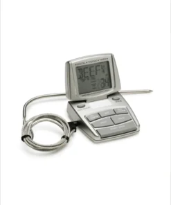 Bradley Smoker Digital Thermometer With Probe, Battery Powered With Magnets Bradley Accessories