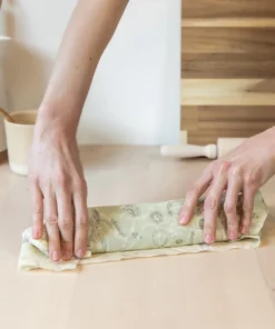 Abeego Reusable Beeswax Food Wraps - Rectangle 19 Abeego Reusable Beeswax Food Wraps - Rectangle