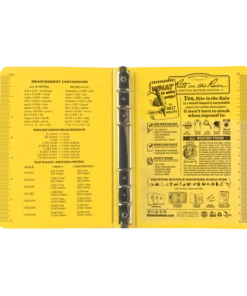 Waterproof Notebooks Rite In The Rain Weatherproof 1/2 Inch Ring Binder, 5.625 In X 7.875 In