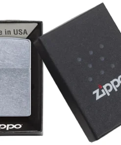 Zippo Street Chrome Lighter
