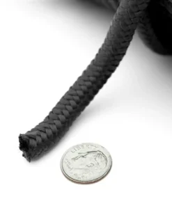 Good2GoCo 9MM (3/8") X 50' NYLON BRAIDED ROPE - BLACK Gear 5 Good2GoCo 9MM (3/8