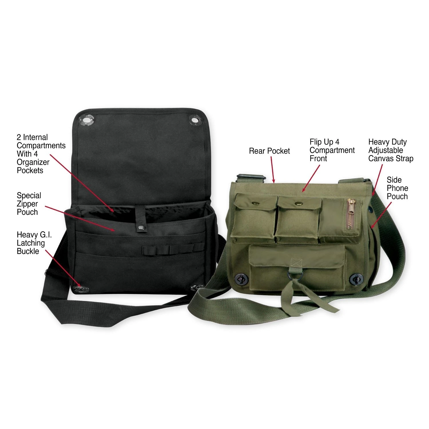 Rothco Venturer Survivor Shoulder Bag 3 Rothco Venturer Survivor Shoulder Bag
