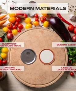 ForJars Canning Lids & Bands 12 Sets