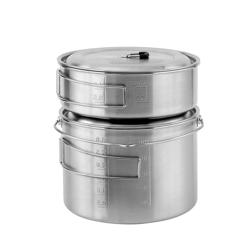 Gear Solo Stove 2 Pot Set 2 Gear Solo Stove 2 Pot Set