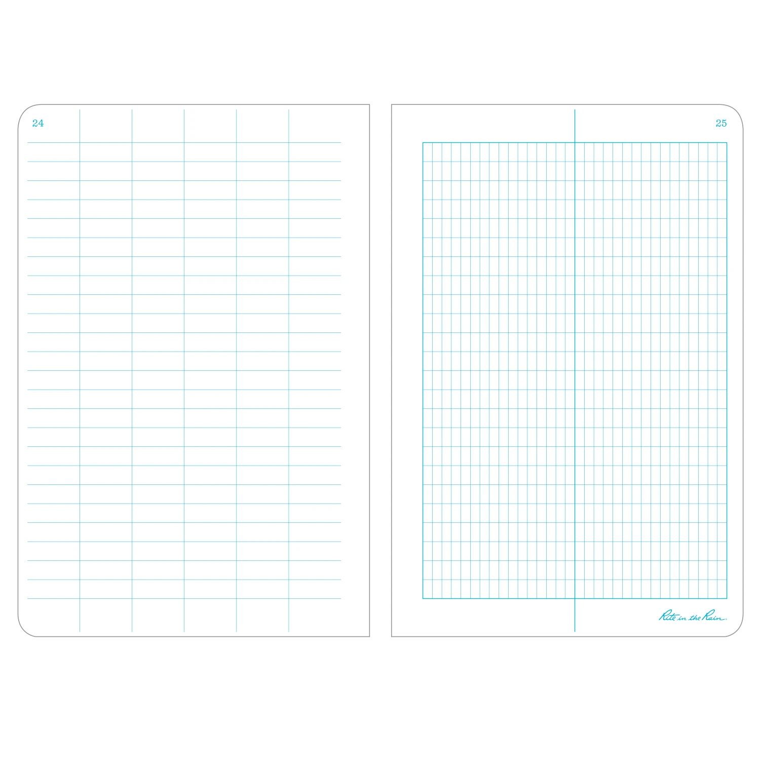 Rite In The Rain Weatherproof Stapled Pattern Notebook, 4.625 In. X 7 In. - 3 Pack Books, Binders & Notepads 14 Rite In The Rain Weatherproof Stapled Pattern Notebook, 4.625 In. X 7 In. - 3 Pack Books, Binders & Notepads