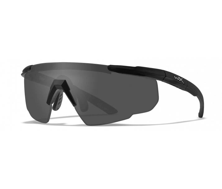 WILEY X SABER ADVANCED SUNGLASSES - Smoke With Matte Black Frame 1 WILEY X SABER ADVANCED SUNGLASSES - Smoke With Matte Black Frame