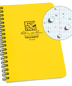 Rite In The Rain Weatherproof Side Spiral Notebook, 4.625 In. X 7 In. 29 Rite In The Rain Weatherproof Side Spiral Notebook, 4.625 In. X 7 In.