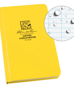 Waterproof Notebooks Rite In The Rain Weatherproof Hard Cover Notebook, 4.75 In. X 7.5 In. Level Pattern