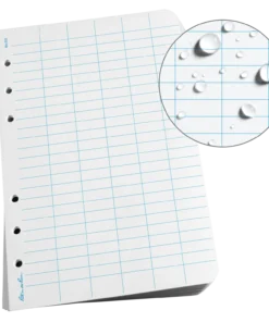 Waterproof Notebooks Rite In The Rain Weatherproof Loose Leaf Paper 4.625 In. X 7 In. 100 Pattern Sheets - 32#
