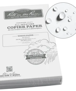 Rite In The Rain Weatherproof Laser Printer Paper 500 Sheets - 32# Waterproof Notebooks