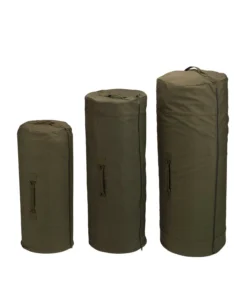 Rothco Canvas Duffel Bag With Side Zipper