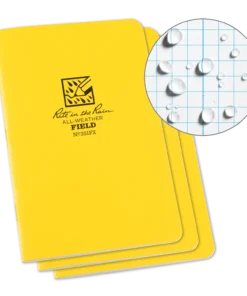 Rite In The Rain Weatherproof Stapled Pattern Notebook, 4.625 In. X 7 In. - 3 Pack Books, Binders & Notepads