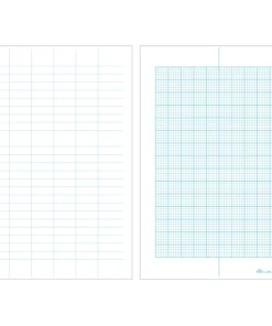 Waterproof Notebooks Rite In The Rain Weatherproof Hard Cover Notebook, 4.75 In. X 7.5 In. Metric Field Pattern
