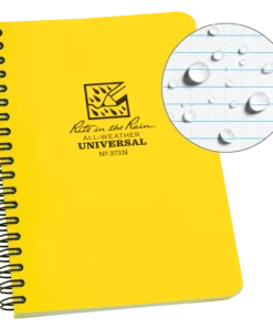 Rite In The Rain Weatherproof Side Spiral Notebook - Numbered Pages Waterproof Notebooks
