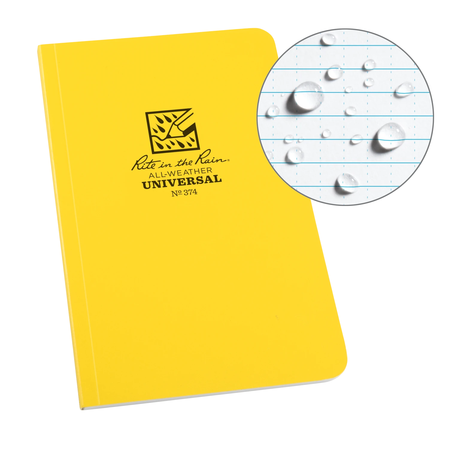 Rite In The Rain Weatherproof Soft Cover Notebook, 4.625 In. X 7.25 In. 7 Rite In The Rain Weatherproof Soft Cover Notebook, 4.625 In. X 7.25 In.