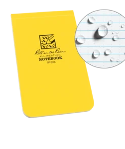 Waterproof Notebooks Rite In The Rain Weatherproof Top Bound Notebook, 3.25 In. X 5.25 In. 13 Waterproof Notebooks Rite In The Rain Weatherproof Top Bound Notebook, 3.25 In. X 5.25 In.