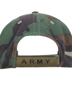 Rothco Deluxe Army Embroidered Low Profile Insignia Cap - One Size