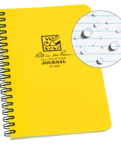 Rite In The Rain Weatherproof Side Spiral Notebook, 4.625 In. X 7 In. 19 Rite In The Rain Weatherproof Side Spiral Notebook, 4.625 In. X 7 In.