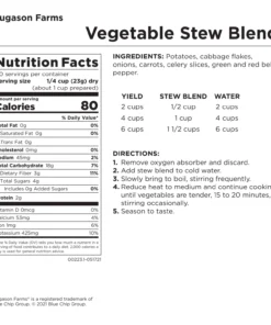 Food & Food Storage Augason Farms Vegetable Stew Blend