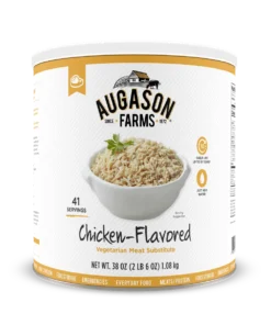 Augason Farms Chicken Flavored Vegetarian Meat Substitute Food & Food Storage