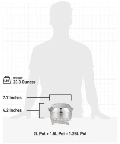 Solo Stove 3 Pot Set Gear 9 Solo Stove 3 Pot Set Gear