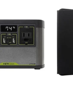 Goal Zero Yeti 200X Power Station With Nomad 20 Solar Panel