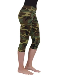 Rothco Women's Camo Workout Performance Capris