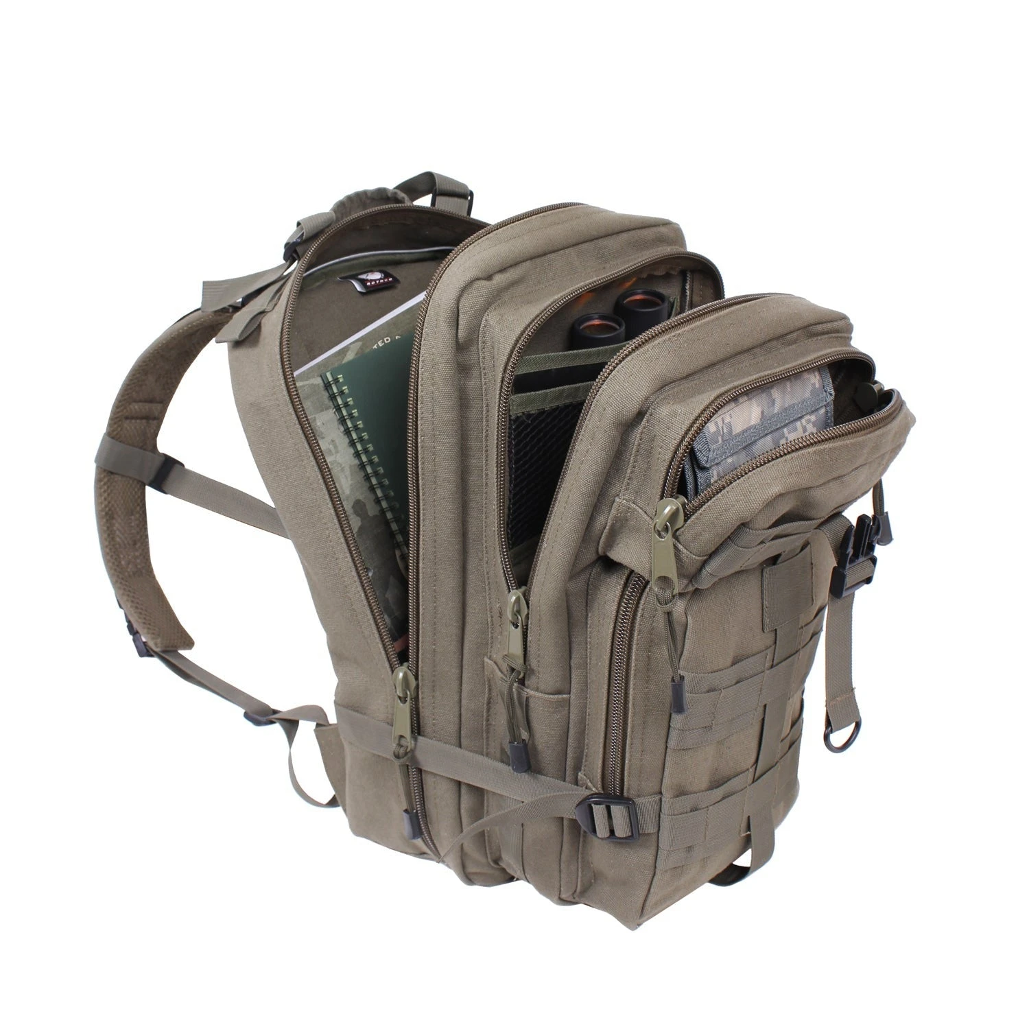 Rothco Tacticanvas Go Pack Backpacks 3 Rothco Tacticanvas Go Pack Backpacks