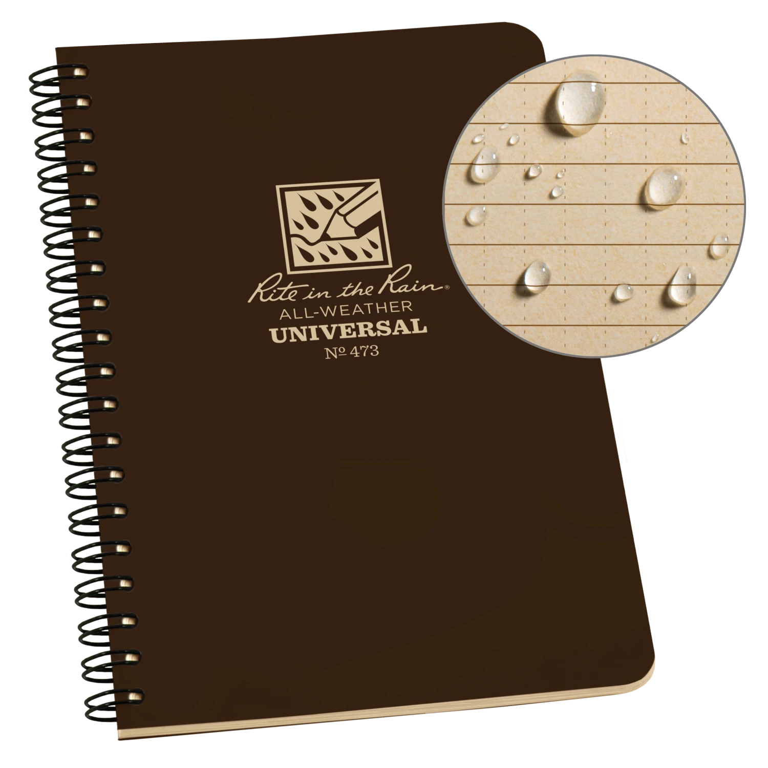Books, Binders & Notepads Rite In The Rain Weatherproof Side Spiral Notebook, 4.625 In X 7 In 12 Books, Binders & Notepads Rite In The Rain Weatherproof Side Spiral Notebook, 4.625 In X 7 In