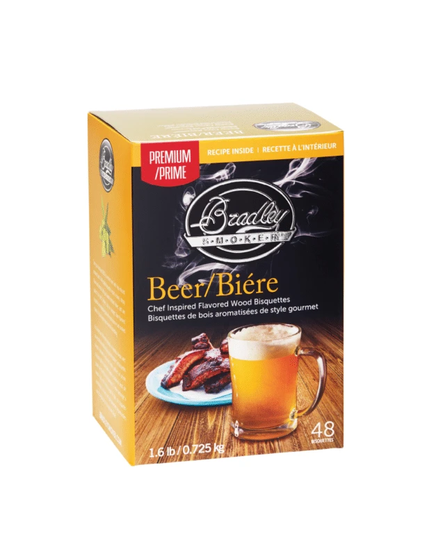 Bradley Smoker Wood Bisquettes, Premium Beer Flavor 48pk Bradley Bisquettes 1 Bradley Smoker Wood Bisquettes, Premium Beer Flavor 48pk Bradley Bisquettes