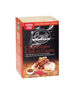 Bradley Smoker Wood Bisquettes, Premium Chili Cumin Flavor 48pk