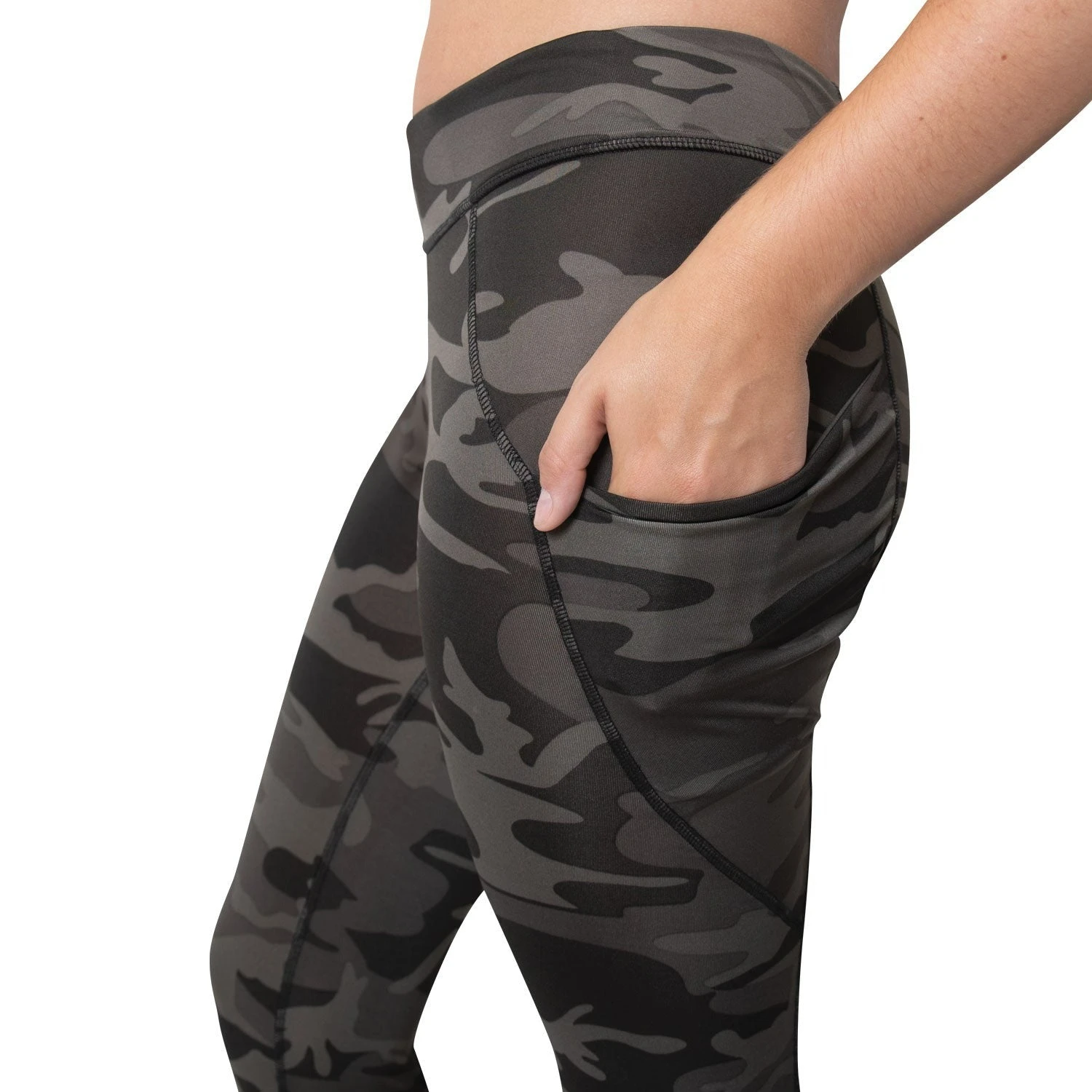 Rothco Women's Workout Performance Camo Leggings With Pockets 4 Rothco Women's Workout Performance Camo Leggings With Pockets