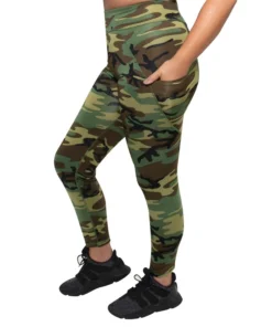 Rothco Women's Workout Performance Camo Leggings With Pockets 16 Rothco Women's Workout Performance Camo Leggings With Pockets